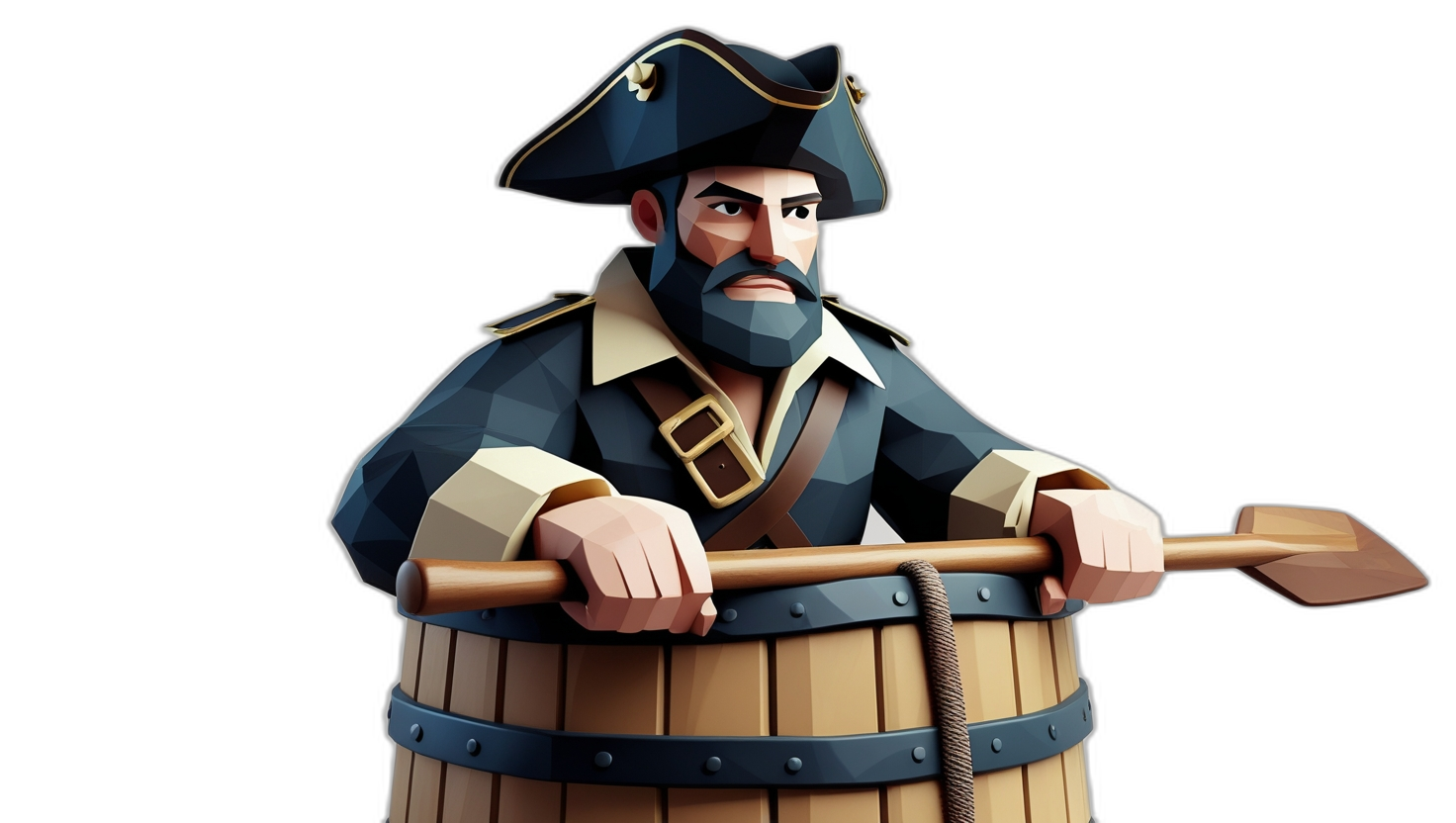 Pirate Captain Character